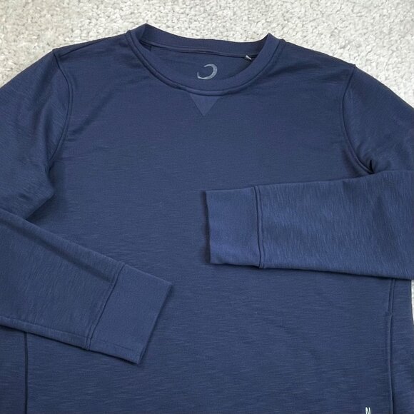 Zero Restriction Jayne Crew Neck Sweatshirt Navy Blue - Picture 5 of 6